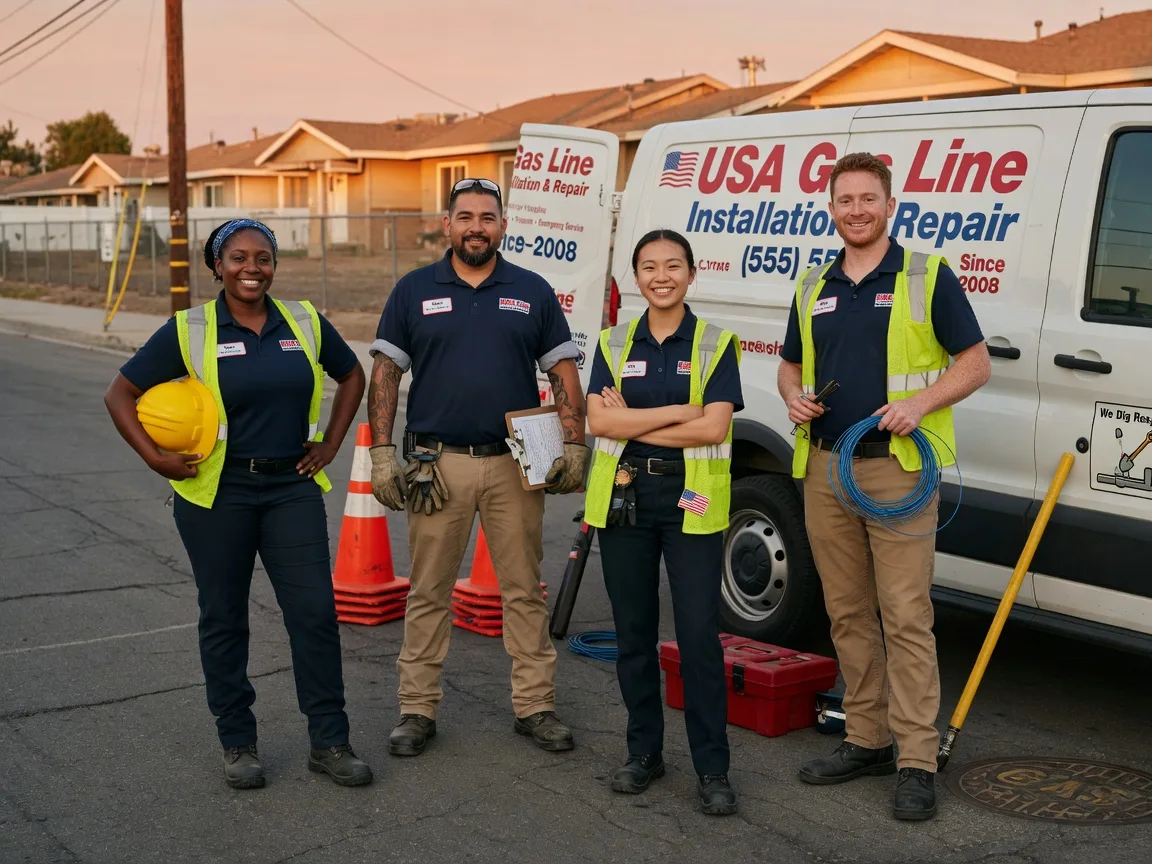 Gas Line Installation company in Glencoe, OK